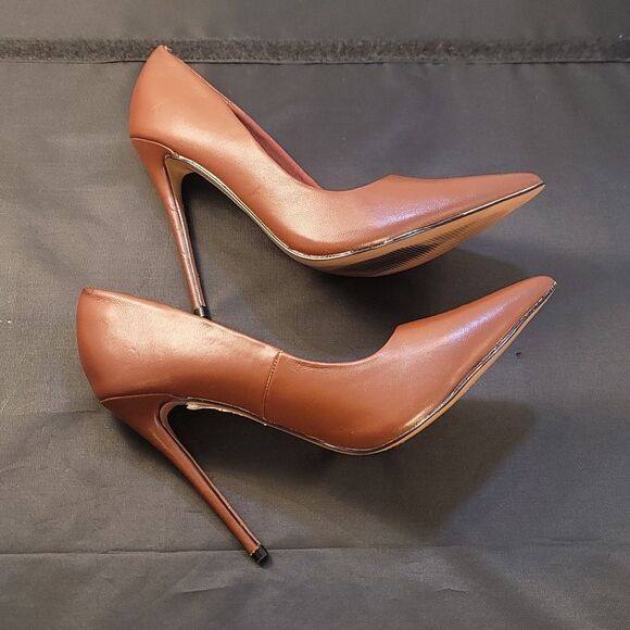 SOSO DESIGN POINTED TOE SLIP-ON THING HIGH HEEL PUMP - Picture 8 of 16